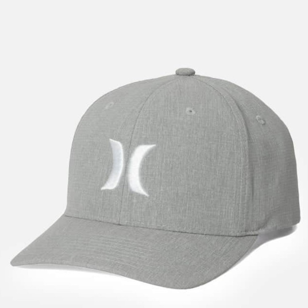 Hurley Men’s Phantom Resist Lightweight Stretch Back Grey Hat Size S/M